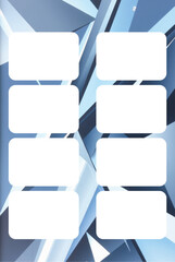 Grunge 35mm film strip background vector with blank frames, perfect for vintage cinema photography and movie reel illustration abstract