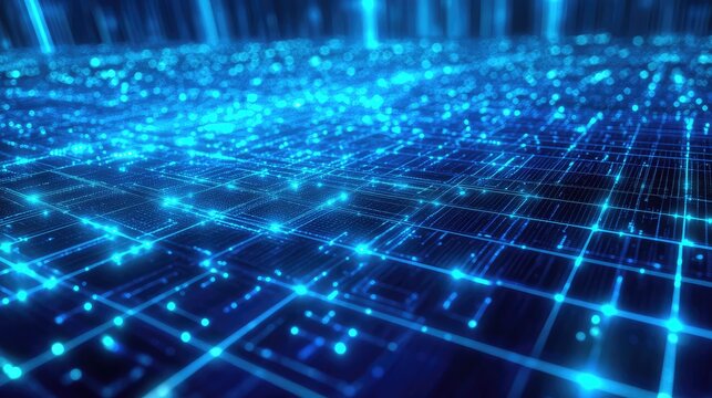 Digital cyberspace grid connecting global data network system