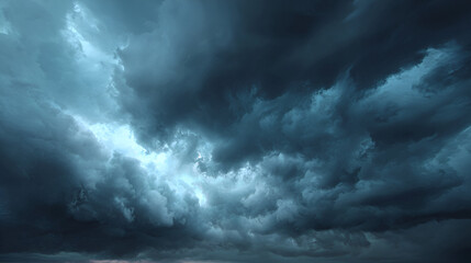 Teal storm clouds swirl, showcasing a dramatic, textured sky. Perfect for weather-related projects, film backdrops, and atmospheric posters.