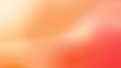 Soft gradient background with warm orange and red tones