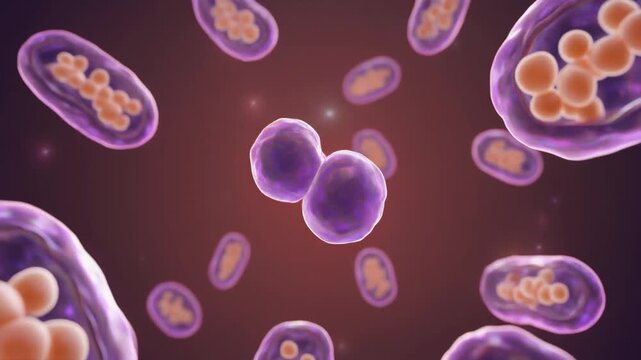 3d rendered illustration of a bacteria