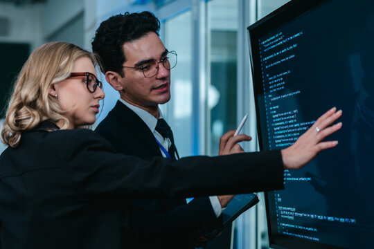 Collaborative Software Development and Code Debugging Session Between Professional Programmers