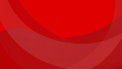 Abstract flowing curves of deep red and crimson shades
