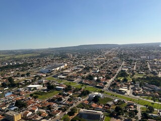 Aerial view of Aparecida de Goiania city. Aparecida de Goiania, Goias State, Brazil 