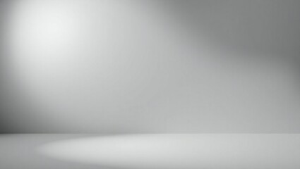 Empty modern studio with soft spotlight and subtle texture