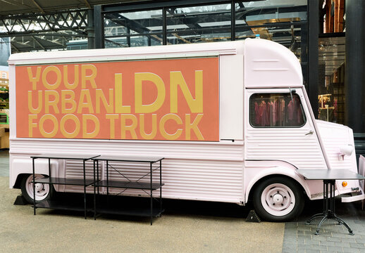 Food Truck Mockup Design in London
