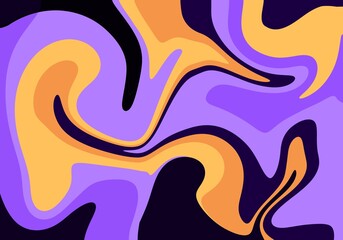 multicolor liquid flow abstract background
