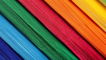 Colorful Paper Stripes Background Craft Texture