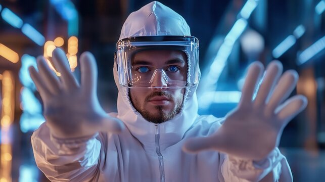 Digital gloves enable control of virtual chemical environments in a modern lab setting with a focus on safety and precision