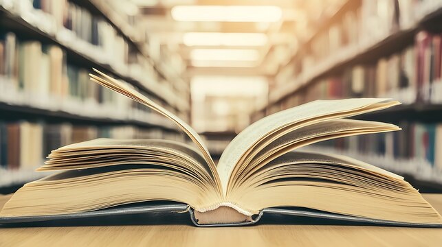 Minimal education concept with balanced layout and softly glowing reflections