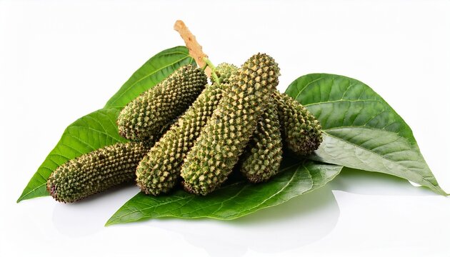Tinospora Cordifolia Herb On White Background