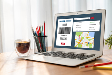 Delivery tracking system for e-commerce and modish online business to timely goods transportation and delivery