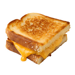 Grilled Cheese Sandwich on transparent background