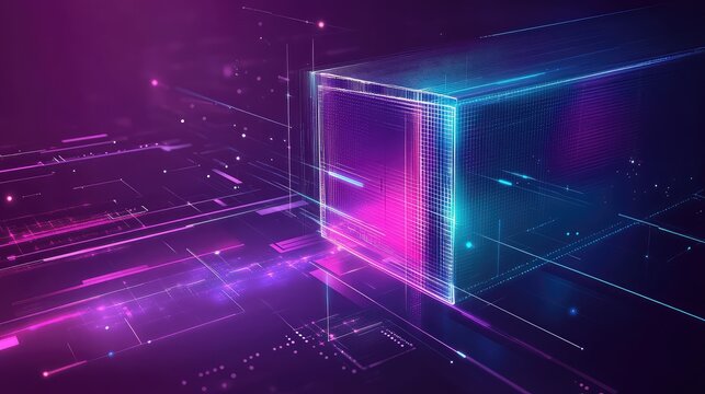 Digital cube processing big data network connection