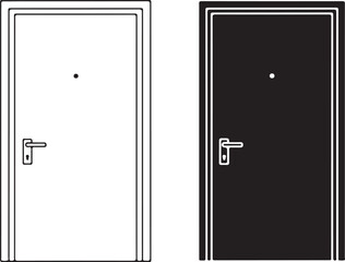 Modern door design showcasing security and safety