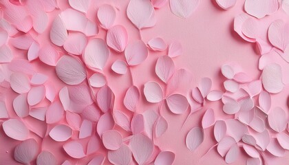 Obraz premium Soft As A Whisper The Pale Pink Paper Texture Embodies A Quiet Grace And The Innocence Of Early Spring