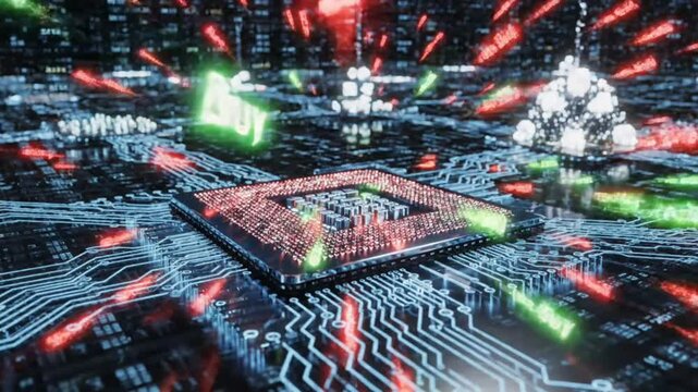 AI Trade Execution, CPU Sends Buy and Sell Signals