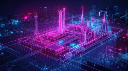 Digital factory architecture creating smart industrial network