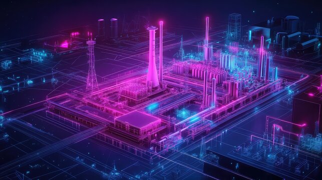 Digital factory architecture creating smart industrial network