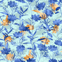 Abstract colored paper. Colored paint stains isolated on white background