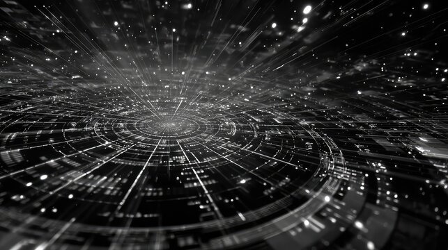 Digital data network connecting global information technology