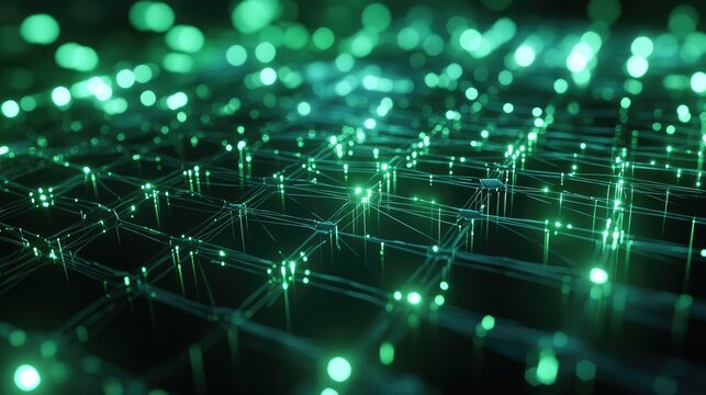 Digital network grid connecting information technology data streams