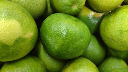 Fresh oroblanco close-up. Citrus fruits.