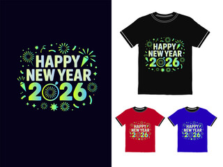 Concept vector illustration of a fashion T-shirt design template for casual apparel print