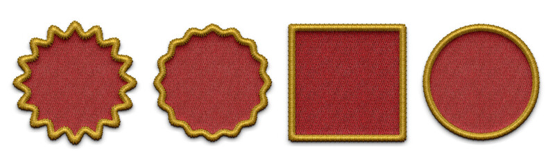 Embroidery Shapes for background	