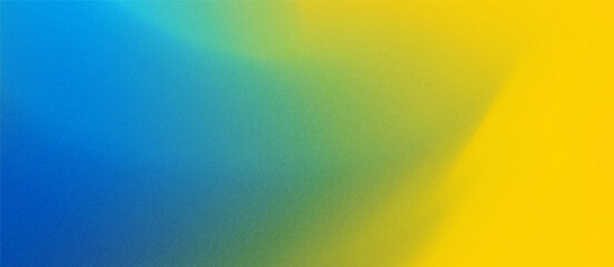 gradient blue and yellow colorful with grainy texture concept