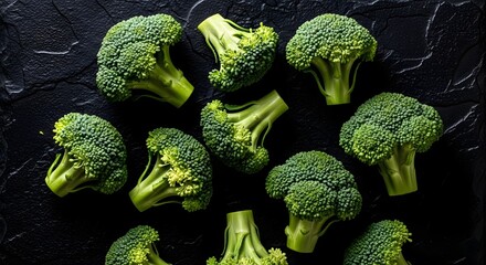 broccoli on the table