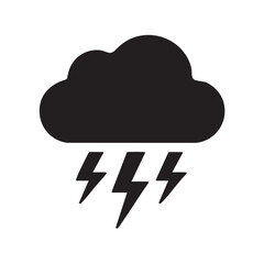 Lightning Storm Weather Icon