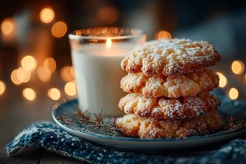 Homemade Cookies: A Delightful Holiday Indulgence with Warm Winter Atmosphere and Hearty Flavors