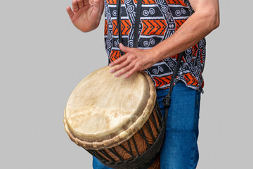 Djembe player