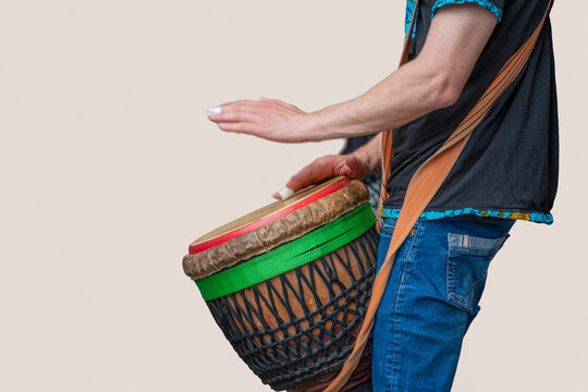 Djembe player