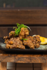 Japanese food, fried food, golden brown, Savory