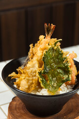 Japanese food, donburi, rice, delicious, fried, asian food