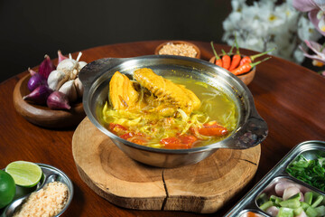 Soto ayam, daging, tumeric soup, bowl soup, indonesian food, culuture food