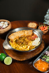 Soto ayam, daging, tumeric soup, bowl soup, indonesian food, culuture food
