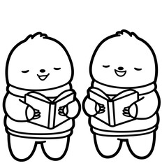 Sloth Carol Singers – Cute Christmas Animals