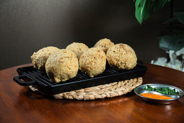 Bakso goreng, fried meatballs, indonesian snack, nusantara, spices