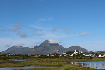 Scenic Nordic Village in Lofoten 11