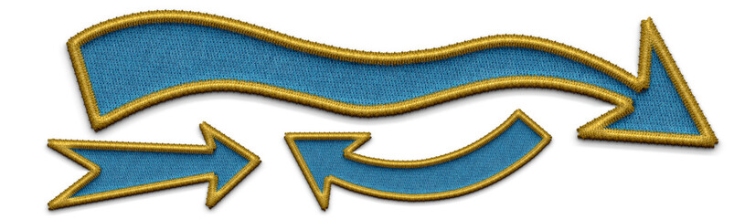 Embroidery Shapes for background	