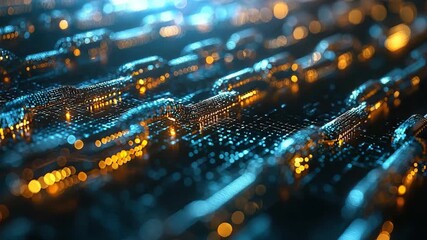 blockchain information data cybersecurity video - Powered by Adobe