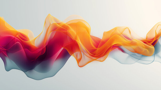 colorful gradient mesh abstract with copy space