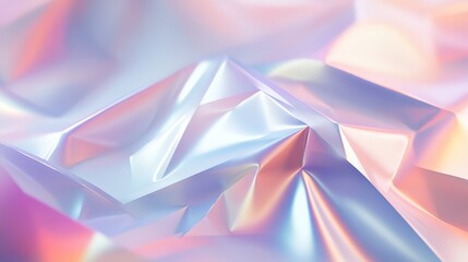 Holographic foil iridescent abstract background reflecting vibrant light