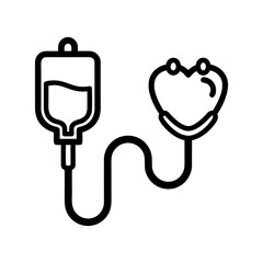 Integrated medical treatment and health care concept for diagnosis and patient recovery, illustrating hospital services