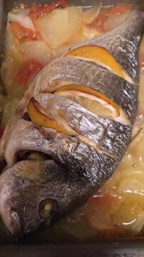 Guiso de Dorada con patatas casero