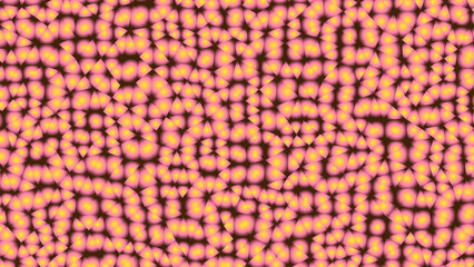 Pink yellow geometric pattern abstract