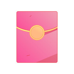 Mobile Payment Digital Currency Red Packet Credit Card Finance Economy Gradient Flat Vector Illustration Wealth Management Asset
